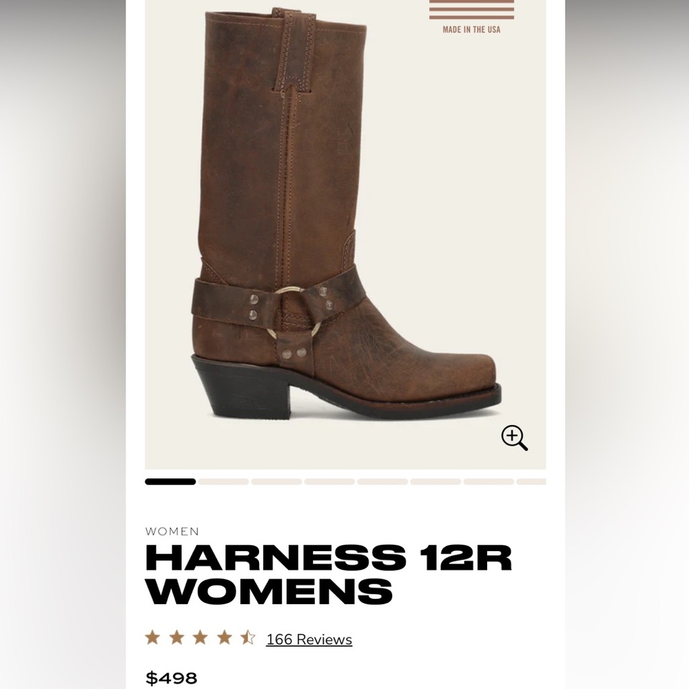 FRYE Harness Boots